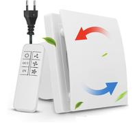 Extracteur d'air VMC Salle de Bain 100mm 130m³/h Calme avec Télécommande 3 Vitesses