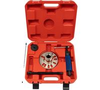 Extracteur d'arbre hydraulique à entraînement par roue, capacité de charge 10T, design portable, rouge