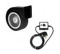 Extracteur d'aspiration Ventilateur 485m3h, avec variateur de vitesse 500 Watt, centrifuge ventilateurs cenrifuges industriels aspiration