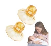 Extracteur de , bonnets flexibles - 1 paire de dispositifs portables d'aspiration de pour femmes, correcteur de mamelon inversé pour la poitrine de la mère de la femme