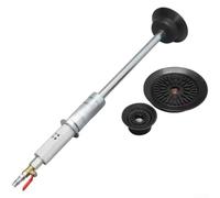 Extracteur de bosses à ventouse avec marteau coulissant pour réparation de carrosserie, kit de débosselage pneumatique sans peinture avec cuivre pur et aluminium (trois ventouses)