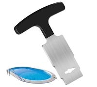 Extracteur de bouchon de piscine - Outil de vidange robuste, extracteur d'oeil en plastique | Clé à buse de poignée, entretien de piscine, raccord de retour de jet, nettoyage de piscine d'arrière-cour