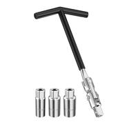 Extracteur De Bougie De Moto | Kit De Retrait En Acier En Carbone De 10,43 Pouces | Outil Professionnel Avec T | Pour Le Démontage Et Les Bougies D'installation Sur Des Scooters, Des Motos