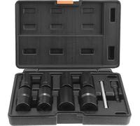 Extracteur de boulons, 10 pièces, outil de démontage d'écrous de roue, kit d'extraction de boulons et d'écrous de 1/2 pouce de diamètre, ensemble de douilles d'extraction pour retirer les boulons, écr