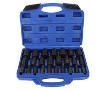 Extracteur de Boulons 25PCS, Coffret Outillage Extracteurs Endommagées, Lot Vis Cassée et Goujon - Efficace Pour Retrait Boulon Foirée, Utilisation Automobile et Mécanique