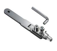Extracteur de boulons professionnel pour fixations de tuyaux de 3/10,2 cm/1/5,1 cm, durabilité en acier, extracteur de rupture pour abstracteur domestique double taille