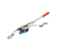 Extracteur de câble de treuil - Serrage manuel à double crochet, outil d'extraction de câble, pour tendre, sertir, jardin, cloche, montage, encadrement, garde-corps de terrasse