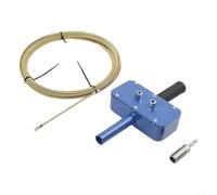 Extracteur de câble électrique automatique, outil de filetage de fil en alliage d'aluminium pour bricolage et câblage professionnel, appareil de cordage compact pour la maison et le gaz (ensemble avec