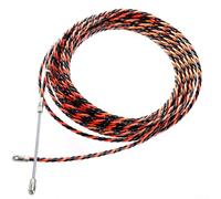 Extracteur de câble électrique et enfile-fil avec ruban en fibre de verre pour faciliter le fonctionnement du fil électrique dans les cavités de plafond et de mur (15 m)