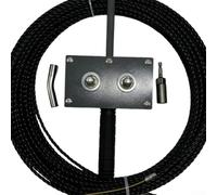 Extracteur de câble électrique industriel en alliage d'aluminium - Outil de filetage automatique pour installation de tuyaux de câblage électrique (ensemble avec fil)