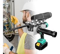 Extracteur de câble électrique, machine à ficeler automatique 40 m/min, extracteur de fil électrique sans fil, pour construction hydroélectrique, avec Onebattery