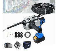 Extracteur de câble électrique sans fil, machine à filetage rapide automatique, alimenté par batterie au lithium pour une installation électrique fluide