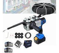 Extracteur de câble électrique sans fil, machine à filetage rapide automatique, alimenté par batterie au lithium pour une installation électrique fluide