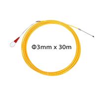 Extracteur De Câble Électrique Violet,Dispositif De Guidage,Tige De Conduit,Ruban De Poisson,Accessoires De Câblage De Fil,30m X 3mm - Type 3mm 30m