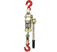 Extracteur de câble manuel à cliquet 2T/3T/4T avec 2 crochets, treuil de traction puissant, idéal pour les applications automobiles et industrielles