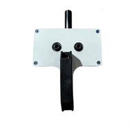 Extracteur de câble monté sur perceuse qui prend en charge l'alimentation fluide du fil à travers le conduit sans se tordre ou endommager l'isolation pendant la traction (noir)