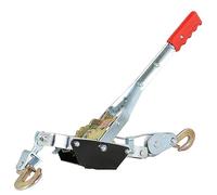 Extracteur de câble robuste à double cliquet pour câble en acier à 2 crochets | Extracteur de câble | Treuil robuste | Extracteur de câble | Extracteur de câble 1 tonne, 2 tonnes ou 4 tonnes (taille