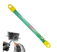 Extracteur De Câbles - Outil Passe-Câble En Fibre De Verre | Kit Électrique Tiges Tirage | Pour Un Usage Domestique Industriel Construction Plafond Grenier Intérieur Et Extérieur Électricien Et Techni