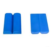 Extracteur de canne à pêche en caoutchouc anti-marquage, outil antidérapant hautement élastique pour desserrer les articulations coincées sans rayer la canne à pêche, ultra compact, 6,7 x 5,1 x 1,3 cm