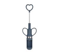 Extracteur de cerises portable à une main en acier inoxydable pour un retrait facile - Design ergonomique multifonction - Cerises et dattes - Bleu - 2 pièces