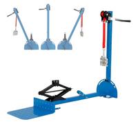 Extracteur De Châssis, 3 En 1 Avec Table De Travail, Hauteur Réglable De 10 à 92 Cm, Force De Traction De 600 Kg, Pour Passages De Roue, Passages De Porte Et Carrosserie