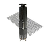 Extracteur de clavier | Outils de réparation 2 en 1 avec poignée à 4 griffes | Outil d'extraction de clés - pour ordinateur cassé, entretien électronique, projet d'atelier, maison