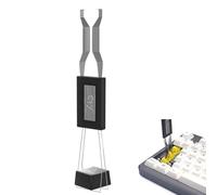 Extracteur de xtracteur de clé pour clavier mécanique | Outil de suppression de touches noires en acier inoxydable Extracteurs experts pour câbles à double extrémité, cache-touches Sos