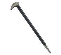 Extracteur de clou robuste à double extrémité et outil de levier fabriqué en acier à haute teneur en carbone pour des travaux fiables d'extraction et de réparation des ongles (15 cm)