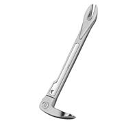 Extracteur de clous de type V et outil de démolition 3 longueurs Petit corbeau, double extrémité pour enlever les clous