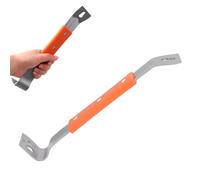 Extracteur de clous, manche antidérapant en caoutchouc en acier inoxydable, grattoir à levier multifonction