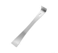 Extracteur de clous robuste de 25,4 cm pour outil en acier forgé (petit) | Acier inoxydable résistant à la rouille, bord plat coudé, élimine les adhésifs, idéal pour la réparation à domicile