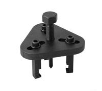 Extracteur de compresseur CA automobile avec plage réglable de 15 à 55 mm et 15 à 40 mm, construction en alliage résistant à la rouille pour réparation de véhicule (style triangle)