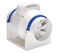 Atlantic Bicycle Extracteur de conduit VCM Easy 125 3V – 125 mm – 200/230/340 m3/h – Blanc