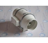 Unelvent Ventilateur de conduit TD MIXVENT 250454 – Silencieux 22–24 dB – Ø100 mm Blanc G