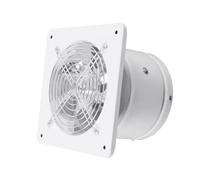 Extracteur de conduit, Ventilateur d'extraction de salle de bain ultra silencieux de 4 pouces avec capteur d'humidité - Ventilation murale/plafond for douche et toilettes