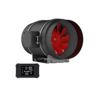 Extracteur de conduit, Ventilateur d'extraction en ligne 8 pouces, moteur EC, extracteur de fumée avec régulateur de vitesse, 553 pi3/min, flux d'air puissant, ventilateur de conduit de 200 mm