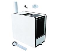 Extracteur de coquilles d'oiseaux, broyeur électrique détachable avec ventilateur, séparateur de coquille de fleur d'oiseau - pour la gestion des repas en toute sécurité