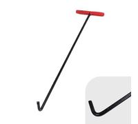 Extracteur de crochet de trou d'égout - Poignée en caoutchouc robuste pour soulever facilement le couvercle, lève-couvercle polyvalent pour fosses septiques et portes d'entrepôt