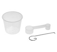 Extracteur de crochet pétrisseur + verre doseur + cuillère doseuse compatible avec / pièce de rechange pour machines à pain Piebert 52163