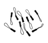Extracteur de fermeture éclair, fixateur de fermeture éclair, extracteur de fermeture éclair en cuir, extracteur de pendentif, extracteur de fermeture éclair d'étiquettes, 10 pièces, tirettes durables