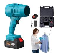 Extracteur de Feuilles sans Fil | Turbo Dépoussiéreur | Balayeuse à Feuilles Portable avec Batterie et Chargeur pour entrée Vide Voiture Neige Patio Camping Travail en Plein air Jardinage