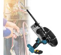 Extracteur de fil automatique avec 2 piles, installation de câble sans effort pour projets de construction, de communication et de décoration d'intérieur