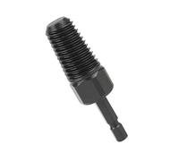 Extracteur de fil avec poignée hexagonale en acier chromé, perceuse électrique, robinet à filetage intérieur, tuyau d'eau, vis en acier traité thermiquement