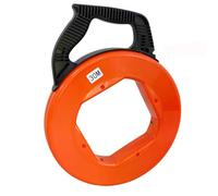 Extracteur de fil de 30 mètres, 4 mm de diamètre en fibre de verre avec double boucle, aide à la traction de câble, outils d'électricien pour mur