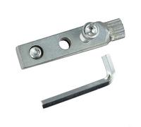 Extracteur de fil de valve angulaire, 20 mm/25 mm, outil en métal pour enlever les tuyaux et vis cassés, pour plomberie et bricolage (C)