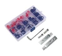 Extracteur de fil de valve d'angle efficace 6,35 mm hexagonal 1 x 25 mm 1 x 32 mm Plastique Métal Angle efficace Convient pour la cuisine et la salle de bain Design intuitif (1)