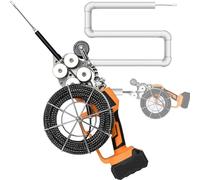 Extracteur de fil électrique - Machine automatique de câble pour un câblage électrique efficace, alimenté par batterie, vitesse de 40 m/min pour faire passer les fils à travers les murs