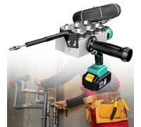 Extracteur de fil électrique sans fil automatique sans fil pour enfiler les fils à travers les murs, comprend 1 batterie