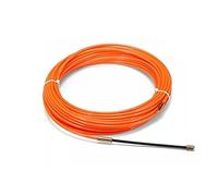 Extracteur de fil, extracteur, pousse-câble, tiges poussée, électrique en fibre verre, câble mural métal, tige conduit, enrouleur ruban tirage nylon(30m)