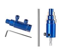 Extracteur de fil pour perceuse électrique 1,27 cm, 1,9 cm, 2,5 cm, extracteur d'eau manuel pour outil de démontage de maison